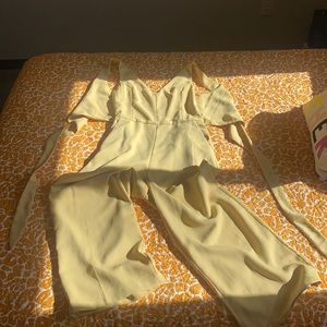 Local Boutique - Mod Ref Yellow Jumpsuit